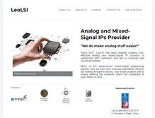 Tablet Screenshot of leolsi.com